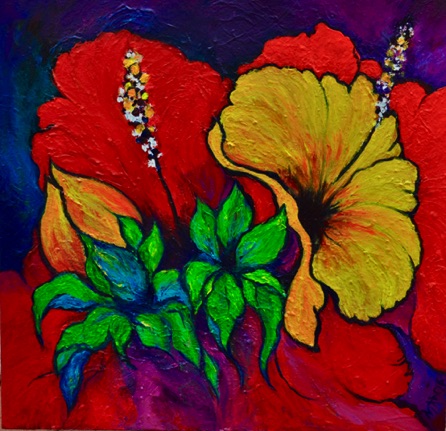 Hibiscus Debut
36 x 36